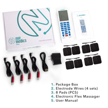 NueMedics Tens Unit Muscle Stimulator Rechargeable EMS Device