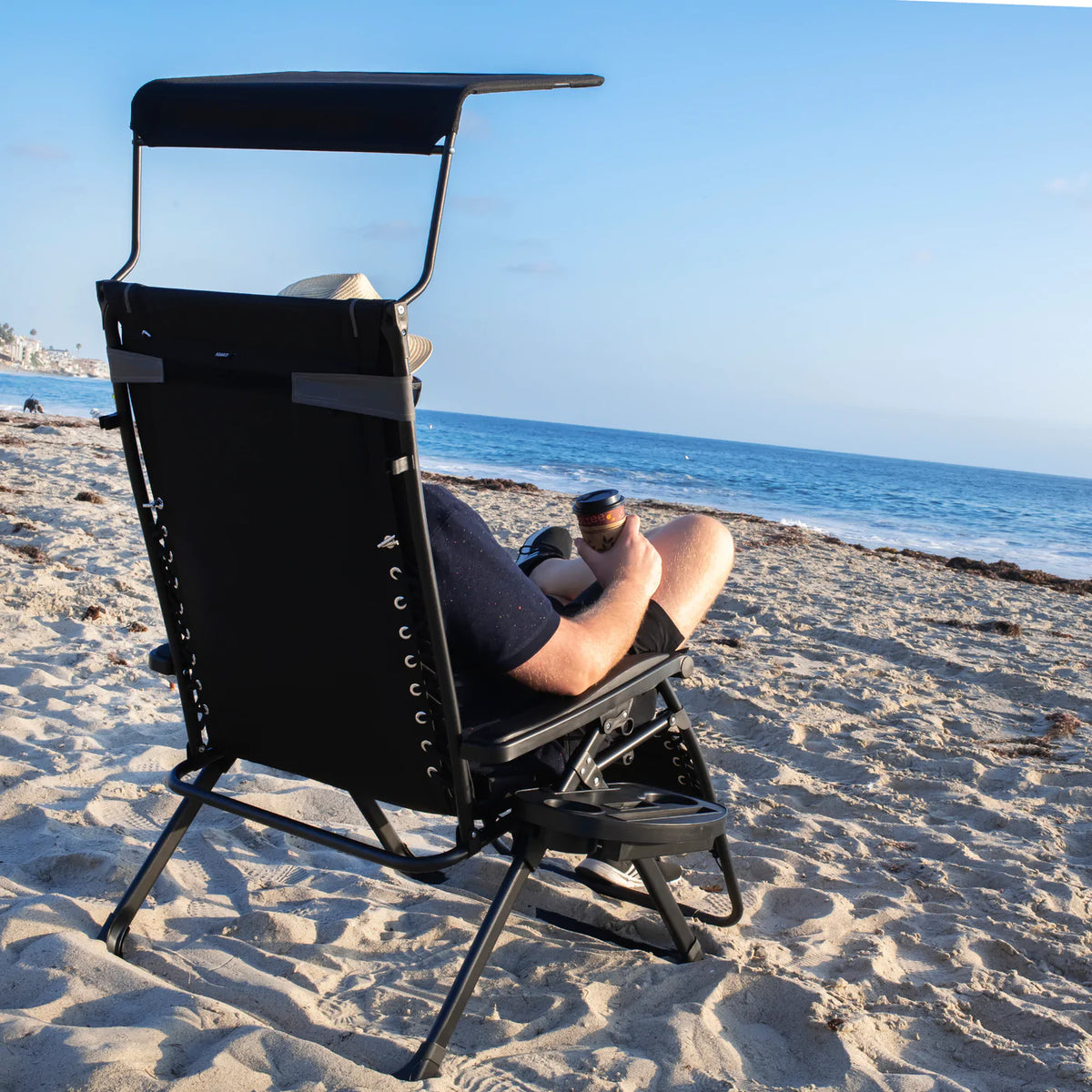 Oversize Recliner Folding Chair for Camping Patio Outdoors Zero
