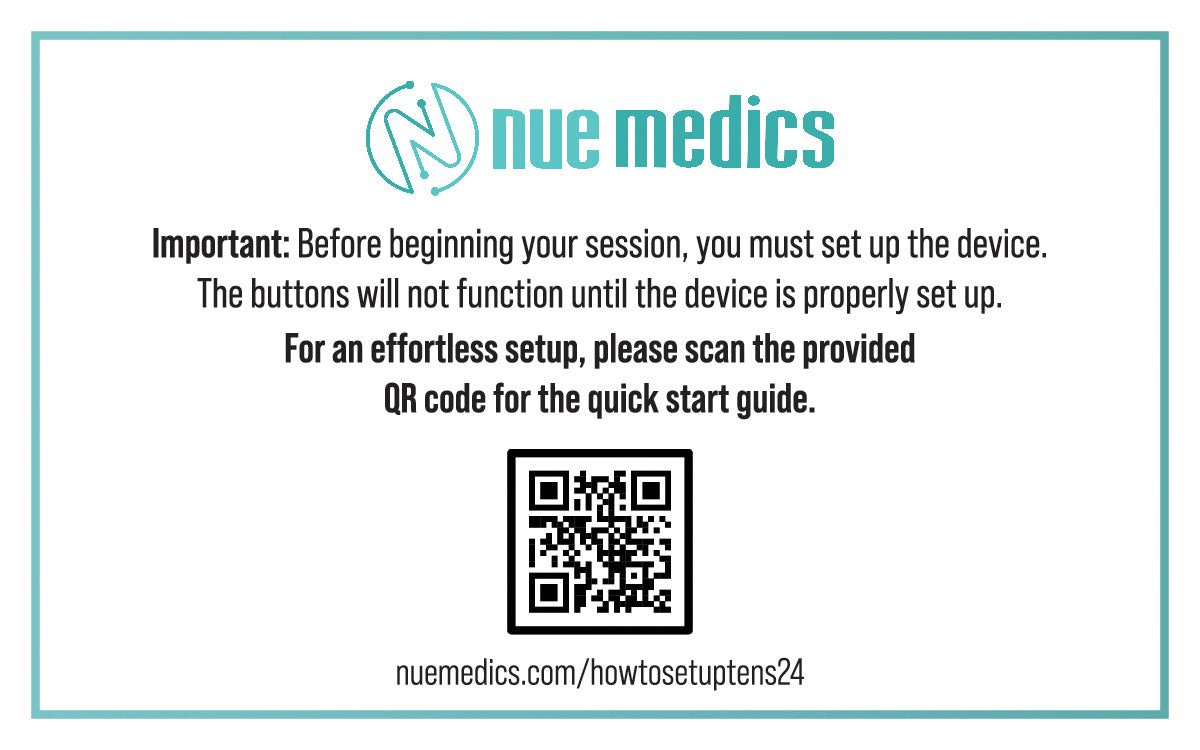 Newest Model] NueMedics Tens 24 Massager Tens Unit Muscle