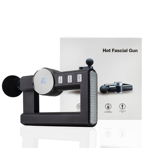 Unimed Torque Percussion Massager Gun Rechargeable 4 Different Massager Tips with Heating