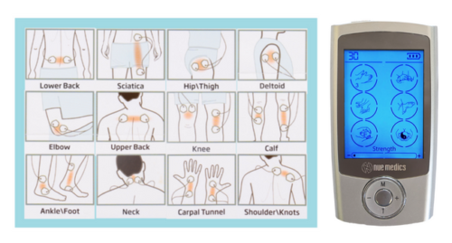 Nuemedics Tens Unit Pro 24 Massage Modes Muscle Stimulator