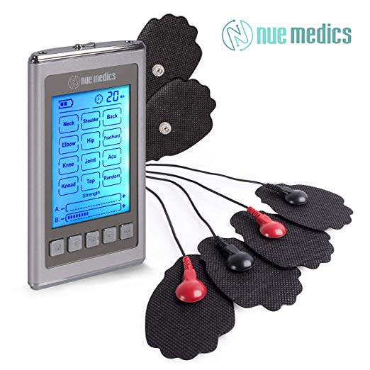 Home Use Electric Stim Tens Unit Therapy Machine with Electrodes