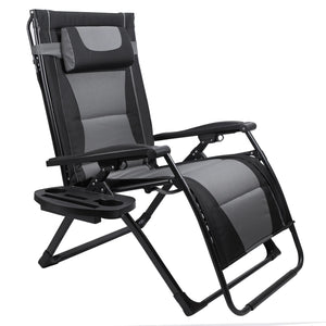 Oversize Recliner Folding Chair for Camping Patio Outdoors Zero