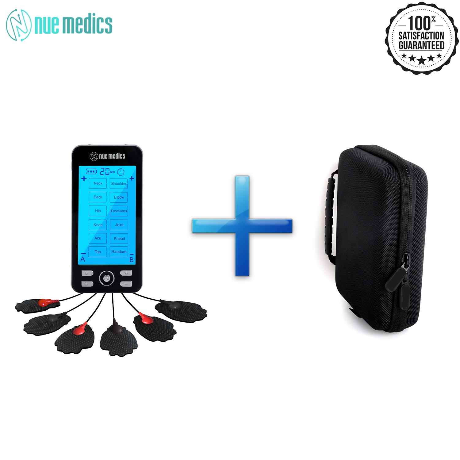  NueMedics Rechargeable Tens 24 Muscle Stimulator