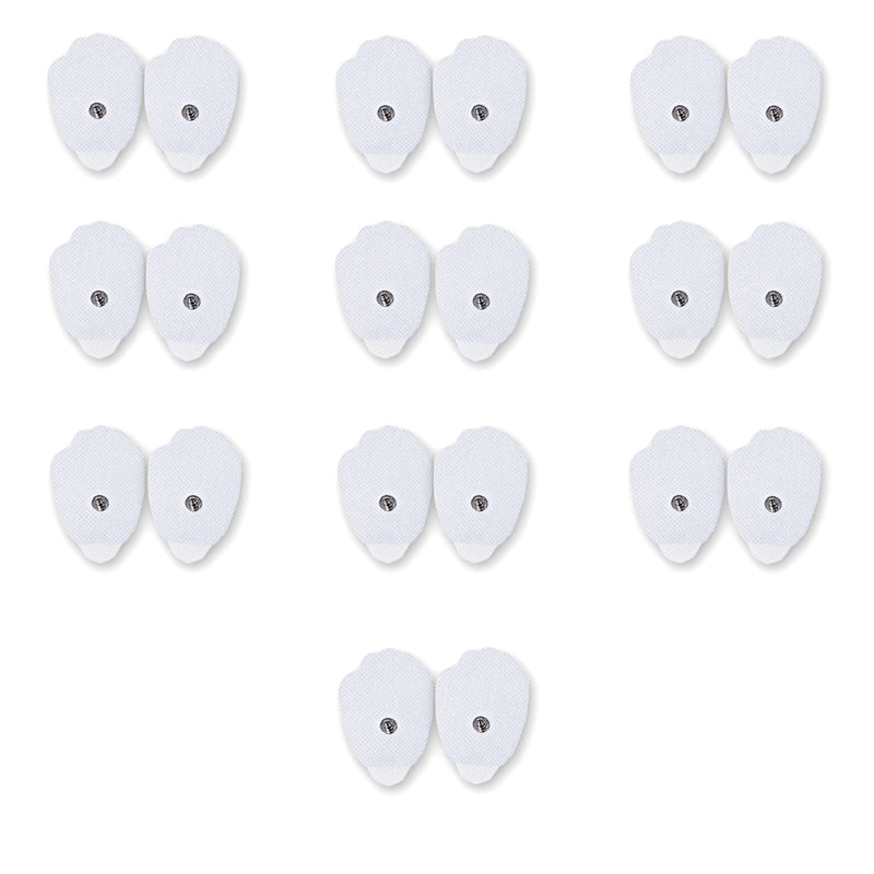 OSITO 6-Pack Replacement Electrode Pads For EMS/TENS Units – Hypoallergenic, Lightweight, Universal Fit