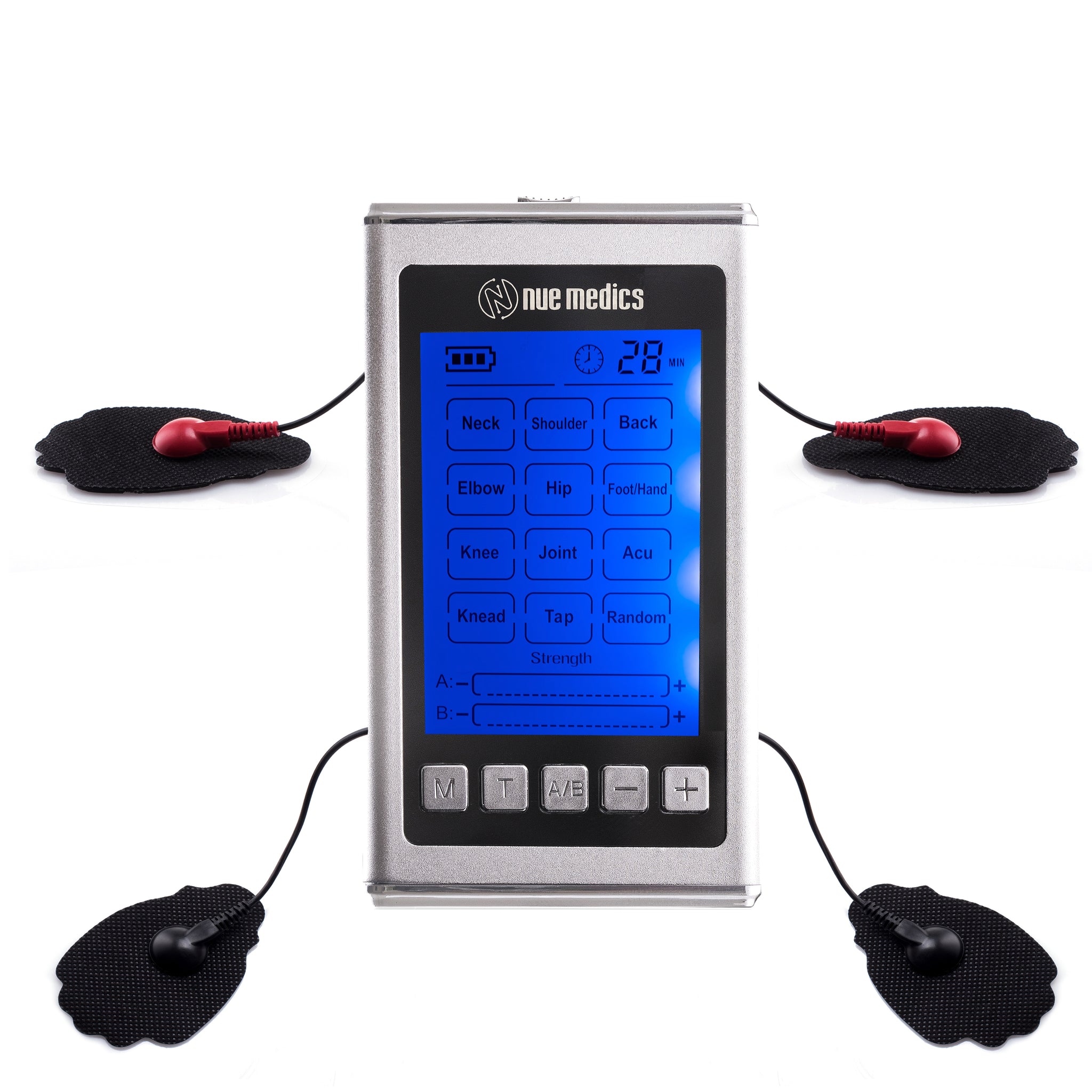 28 Modes Tens Unit Machine Ems Electric Muscle Therapy Stimulator